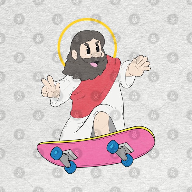 Jesus Skate: Lord of the Board by GoshWow 